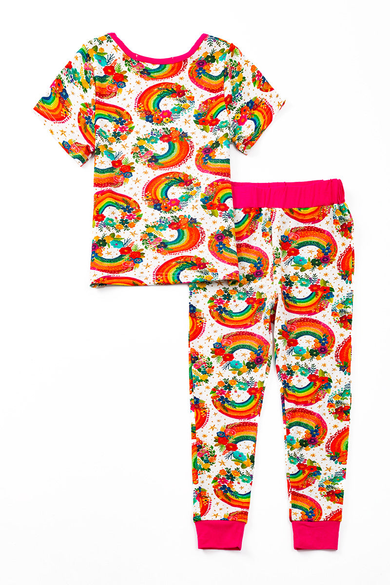 KIDS BAMBOO RAINBOW PAJAMA