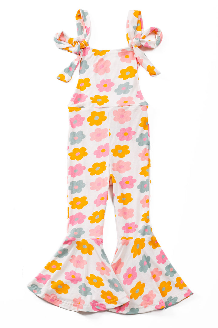 KIDS  BAMBOO FLOWER JUMPSUIT