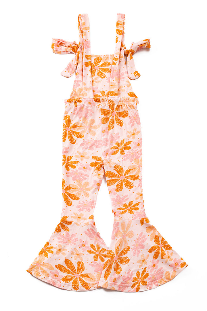 KIDS  BAMBOO FLOWER JUMPSUIT