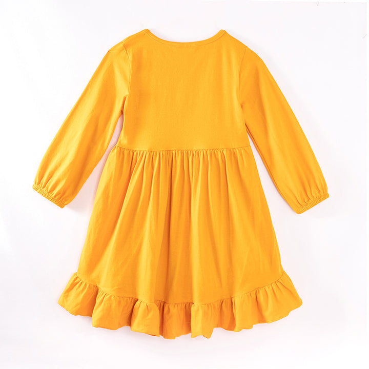 GIRLS FALL BASIC DRESS