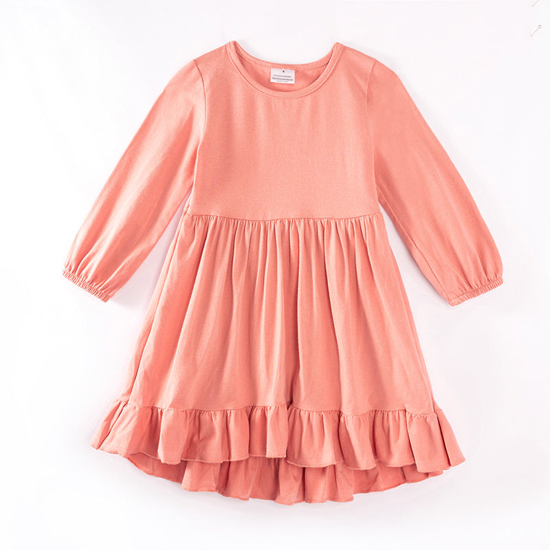 GIRLS FALL BASIC DRESS