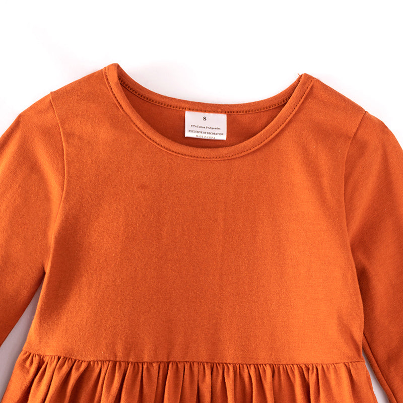 GIRLS FALL BASIC DRESS