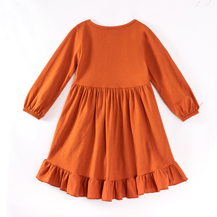 GIRLS FALL BASIC DRESS