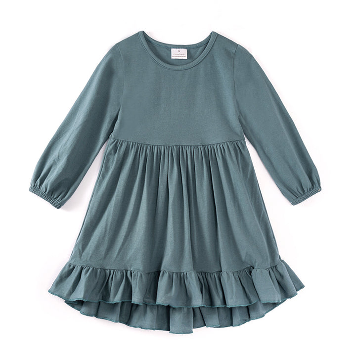 GIRLS FALL BASIC DRESS