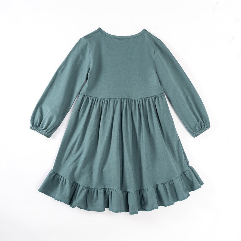 GIRLS FALL BASIC DRESS