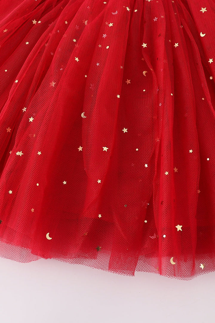 Girls Velvet Tulle Dress