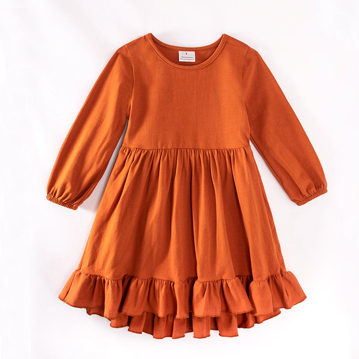 GIRLS FALL BASIC DRESS