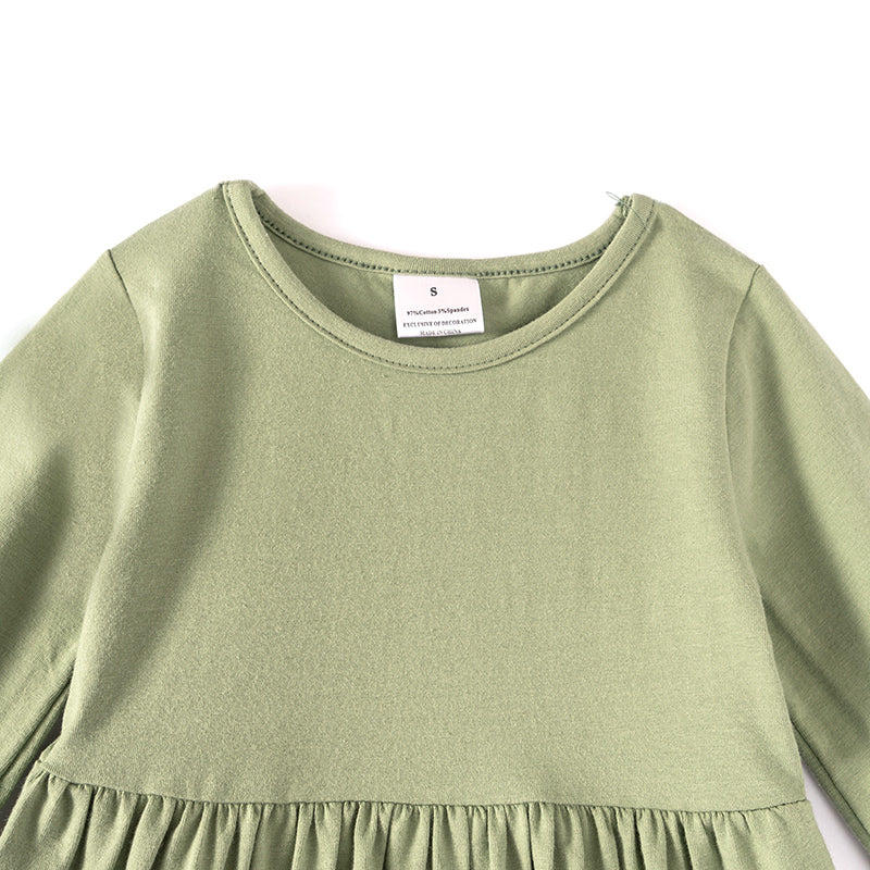 GIRLS FALL BASIC DRESS