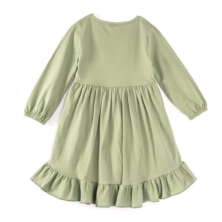 GIRLS FALL BASIC DRESS